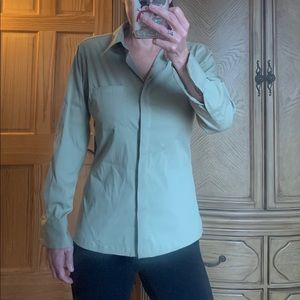 2/$10 EXPRESS Button Down Modern Work Top 2 XS